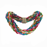 Multi color chain magnet necklace